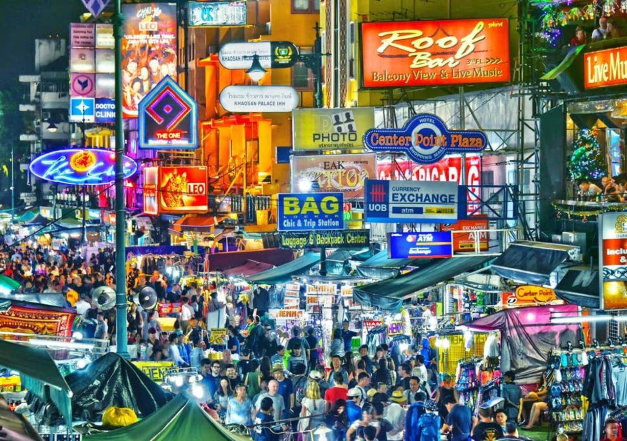 Slumber Party Bangkok Khaosan旅舍 外观 照片
